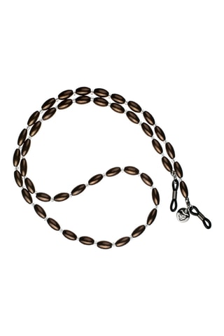Ketting voor bril -  Bruin