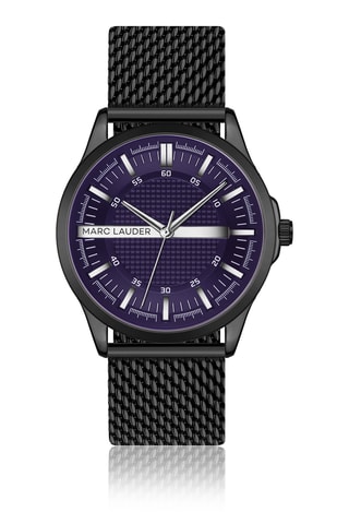 Metalen Quartz Horloge - Zwart