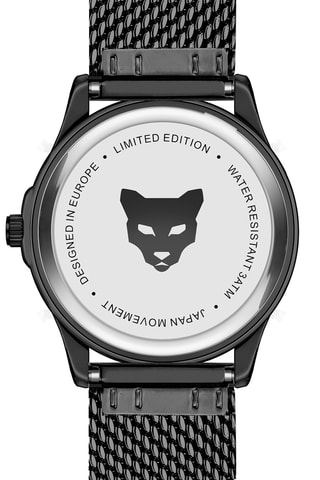 Metalen Quartz Horloge - Zwart
