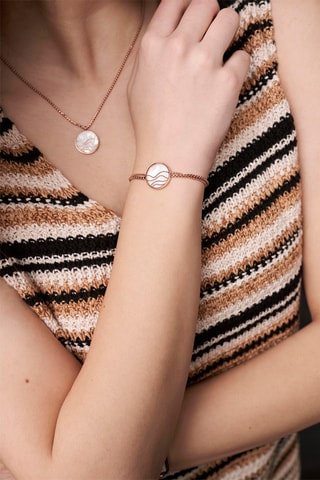 Set Stalen Quartz Horloge en Armband Grand Noir