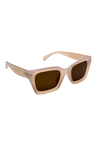 Gepolariseerde Zonnebril en Ketting Uniseks - Categorie 3 - Beige