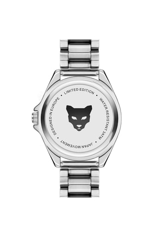 Stalen Quartz Horloge St Tropez Zilverkleurig en Roze