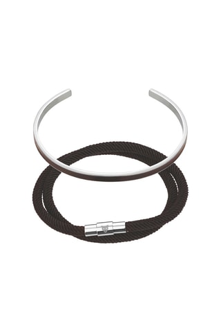 2 Armbanden - Leer