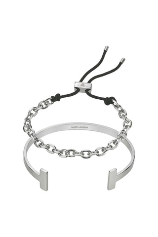 2 armbanden - Zwart