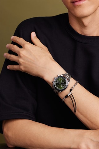 2 armbanden - Zwart