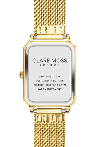 Stalen Quartz Horloge Carlie - Goudkleurig en Zwart