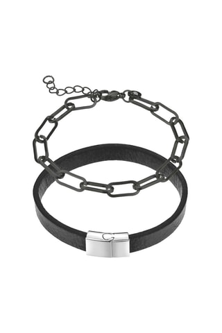 2 armbanden - Leer