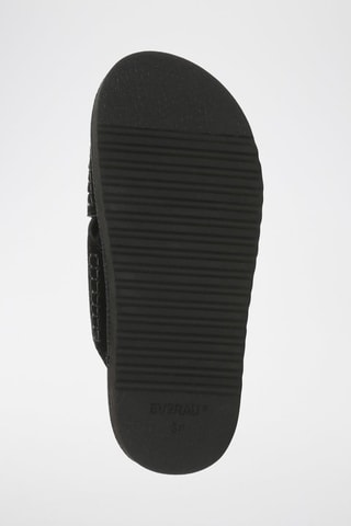 Mules en nubuck Rose - Noir