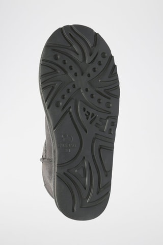 Gevoerde Nubuck Enkellaarzen Ostrich  - Grijs