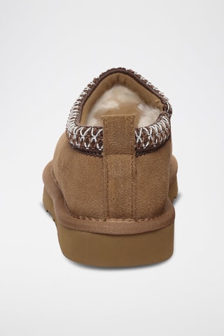 Gevoerde Nubuck Pantoffels Wigeon  - Bruin