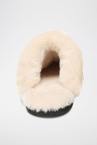 Gevoerde Nubuck Pantoffels Harrier  - Zwart