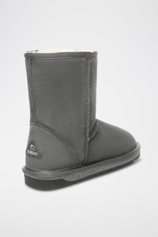 Gevoerde Nubuck Enkellaarzen Parrot  - Grijs