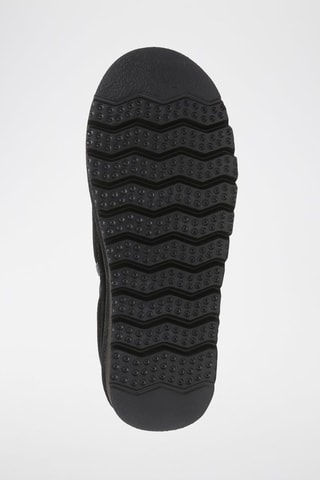 Gevoerde Nubuck Slip-ons Galah - Zwart
