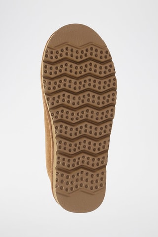 Gevoerde Nubuck Slip-ons Mossy  - Bruin