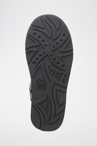 Gevoerde Nubuck Enkellaarzen Emu  - Zwart