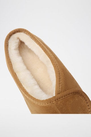 Slip-on fourrés en nubuck Swiftlet - Marron