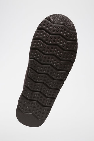 Gevoerde Nubuck Pantoffels Lark  - Bruin