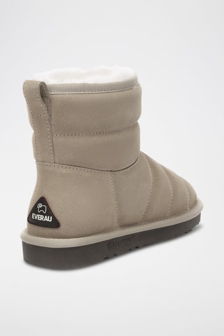 Gevoerde Nubuck Enkellaarzen Thornbill  - Beige