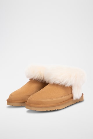 Suèdeleren Enkellaarzen Gannet - Bruin