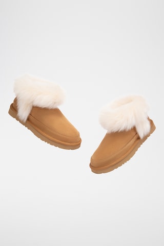 Suèdeleren Enkellaarzen Gannet - Bruin