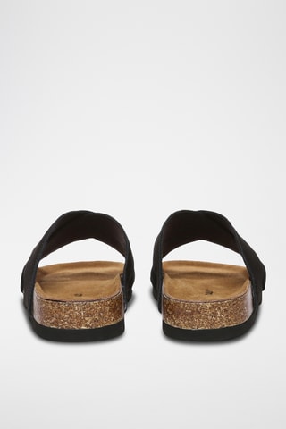 Mules en cuir Croia - Noir