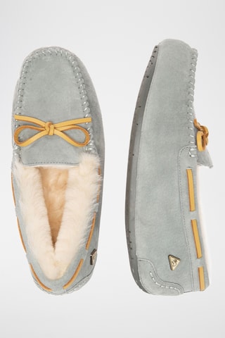 Leren Bootschoenen Crested - Grijs