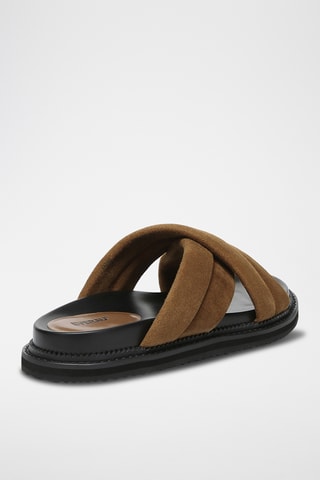 Schpaennubuck Muiltjes Rylan - Bruin