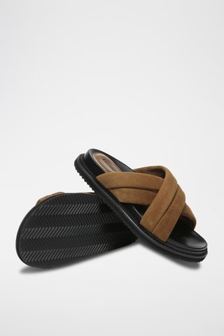 Schpaennubuck Muiltjes Rylan - Bruin