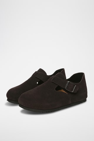 Nubuck Slip-ons Brookesandal - Bruin