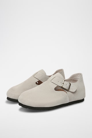 Nubuck Slip-ons Brookesandal - Beige