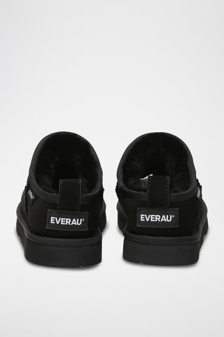 Mules en nubuck Quail - Noir