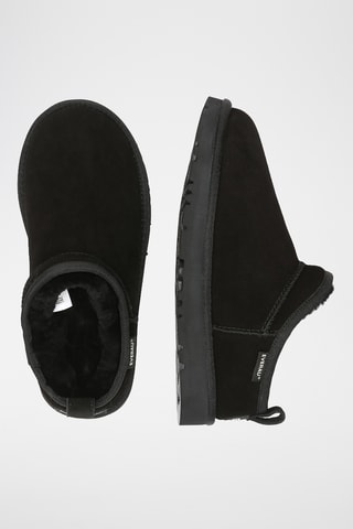 Mules en nubuck Quail - Noir