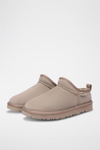 Nubuck Muiltjes Quail - Bruin