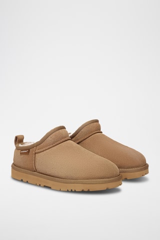 Nubuck Muiltjes Quail - Bruin