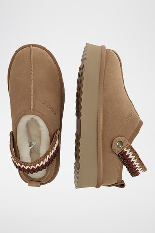 Suèdeleren Platform Clogs Maeve - Bruin