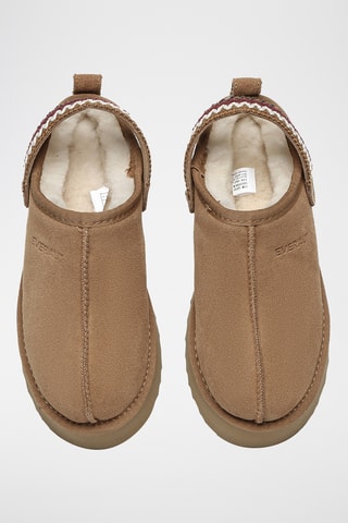 Suèdeleren Platform Clogs Maeve - Bruin