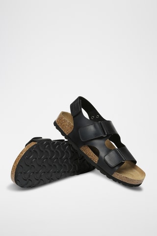 Sandales en cuir Yelena - Noir