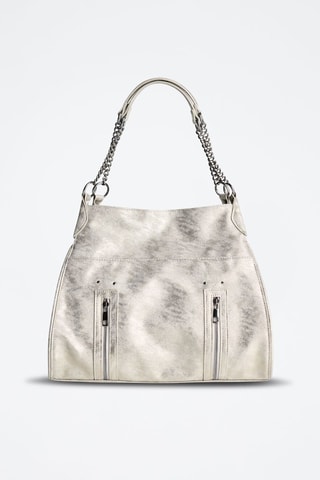 Sac porté épaule - Argenté