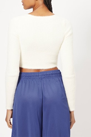Pull court - Blanc