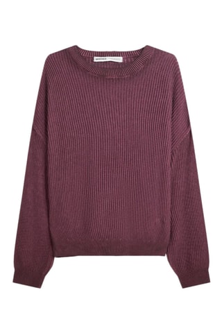 Pull - Rouge framboise