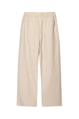 Pantalon en lin - Ecru