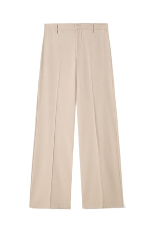 Pantalon wide legs - Beige