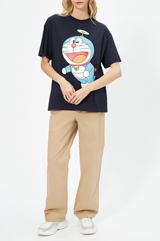 Pantalon droit - 
Beige