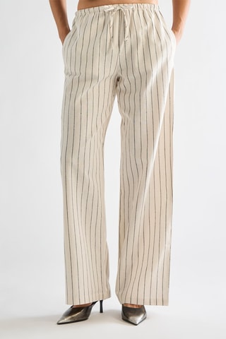 Pantalon en lin - Ecru