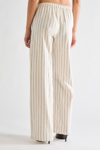 Pantalon en lin - Ecru