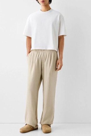 Pantalon casual - Beige