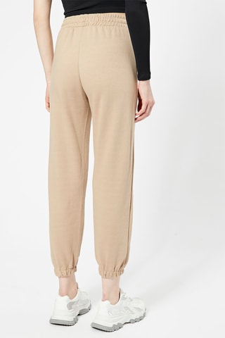 Jogging 7/8 taille haute Beige