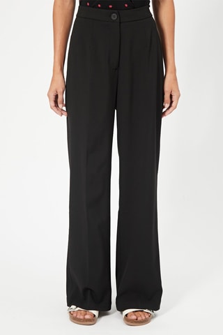 Pantalon wide legs 
Noir
