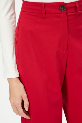 Pantalon wide legs 
Rouge