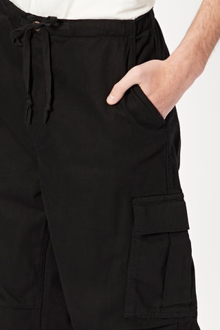 Pantalon cargo Noir